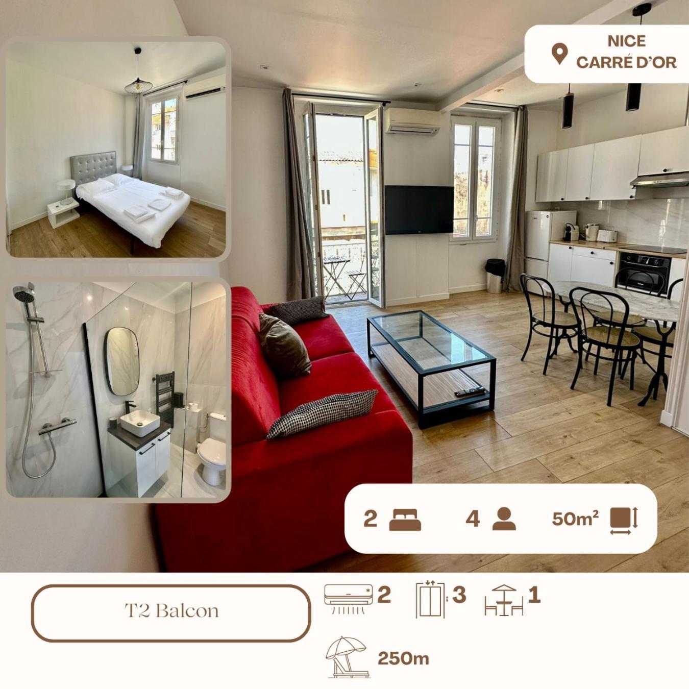 Appartement A Meyerbeer ニース エクステリア 写真