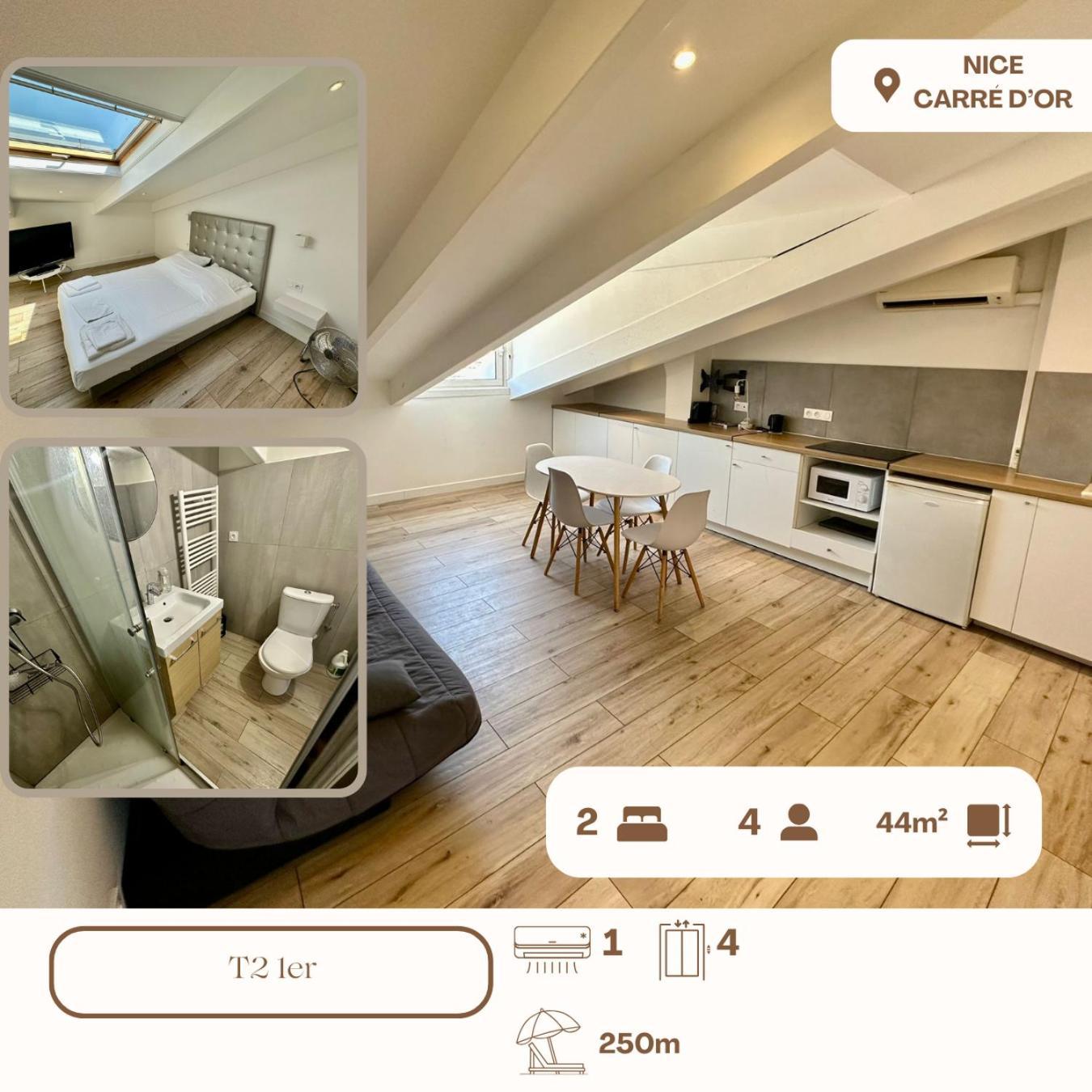 Appartement A Meyerbeer ニース エクステリア 写真