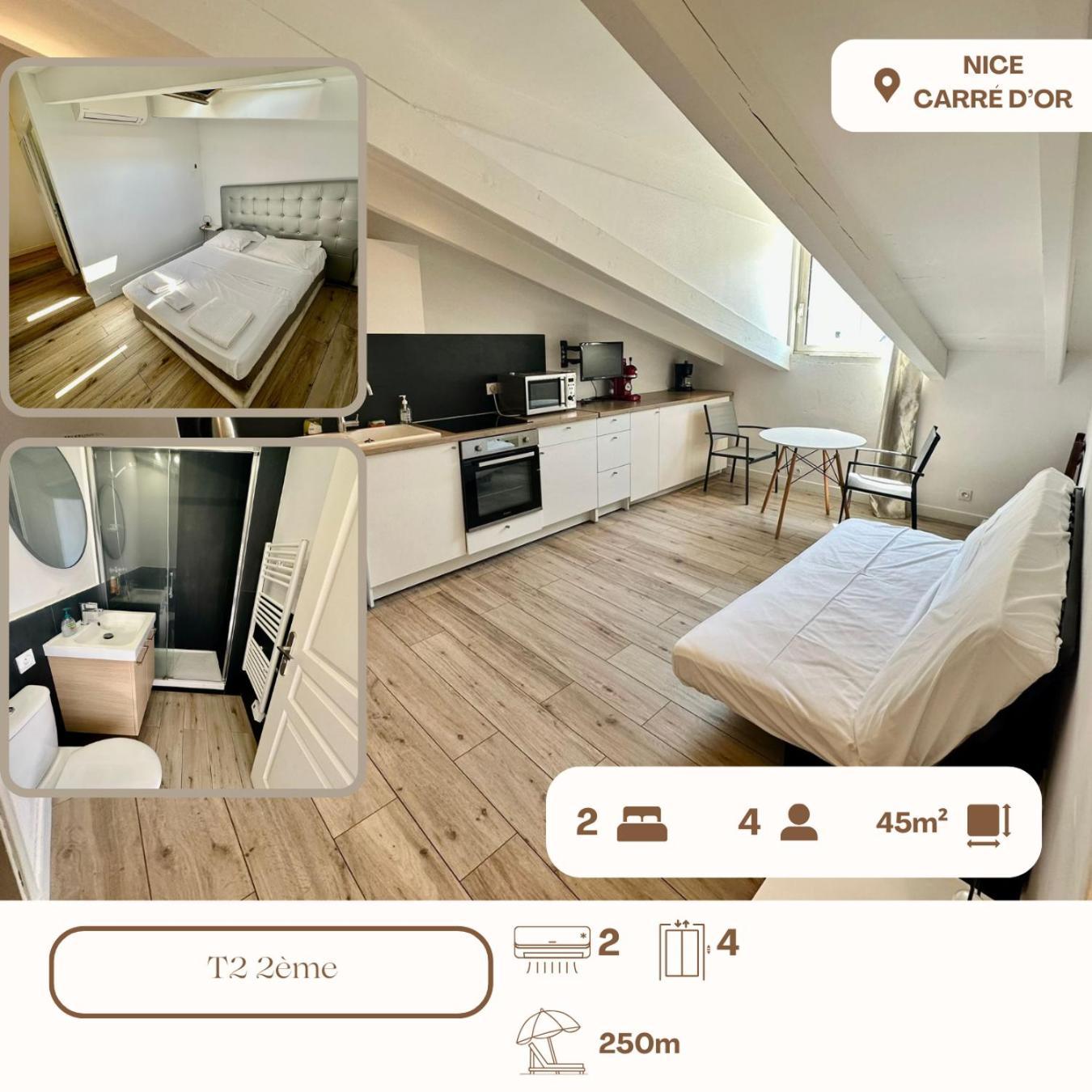 Appartement A Meyerbeer ニース エクステリア 写真
